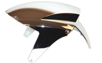 voorspatbord Aerox chroom DMP Pro